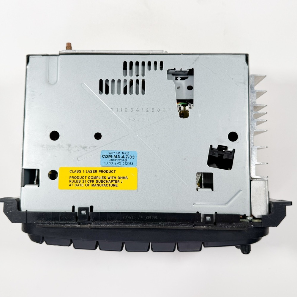 2002-2007 OEM Chrysler Dodge Jeep RAM CD Player Radio Part P05064354AI RBK - Picture 10 of 11
